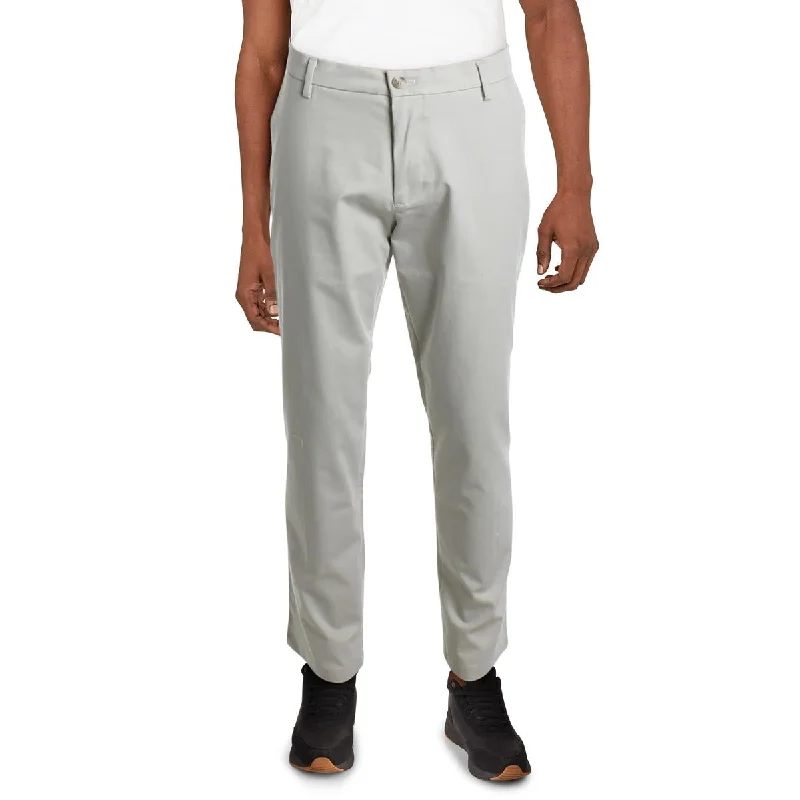 Reinforced cargo pants for heavy-duty field work -Pants for military use-Mens Comfort Waist Straight Fit Khaki Pants