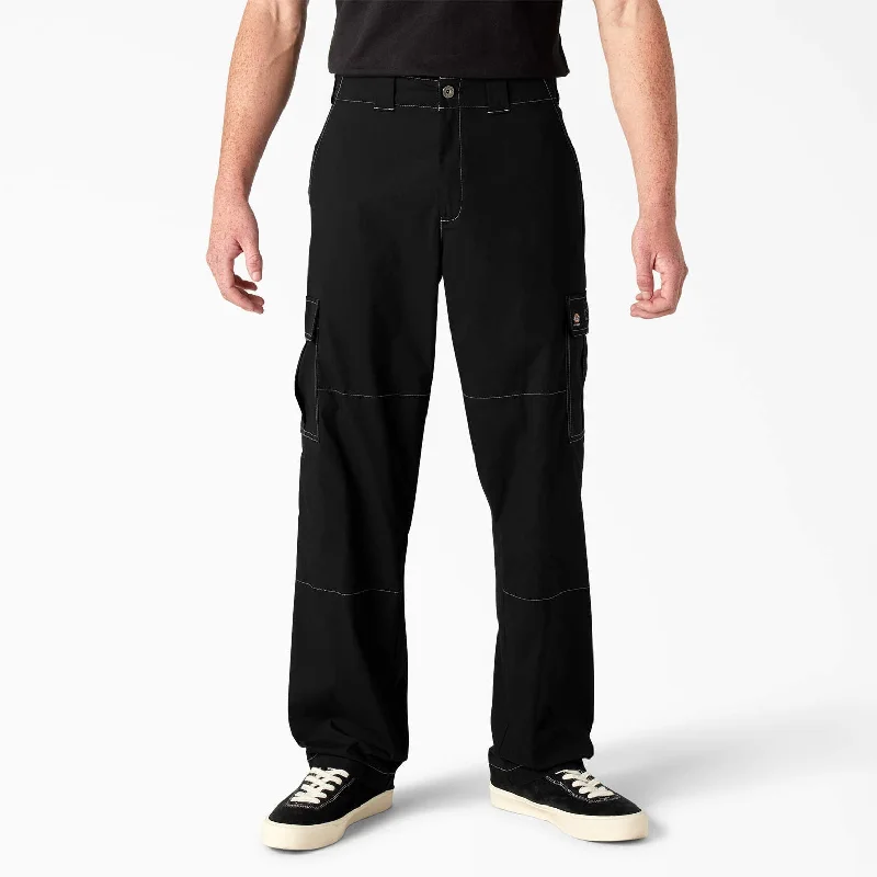 Eco-friendly hemp pants for sustainable clothing choices -Pants with zippers-Dickies Skateboarding Loose Fit Cargo Pants