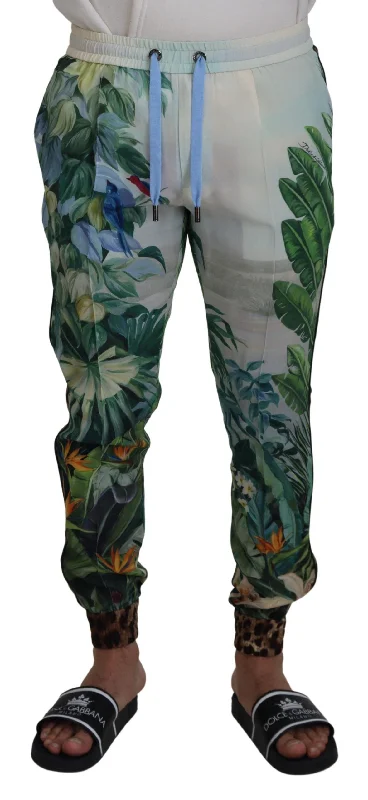 Camouflage cargo pants for hunting trip needs -Pants for petite women-Dolce & Gabbana  Silk Statement Men's Pants