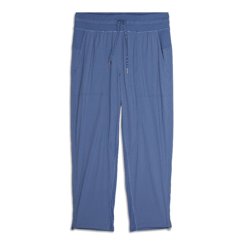 Relaxed cotton pants for breezy casual days -Pants for snowboarders-Dance Studio Mid-Rise Cropped Pants - Resale