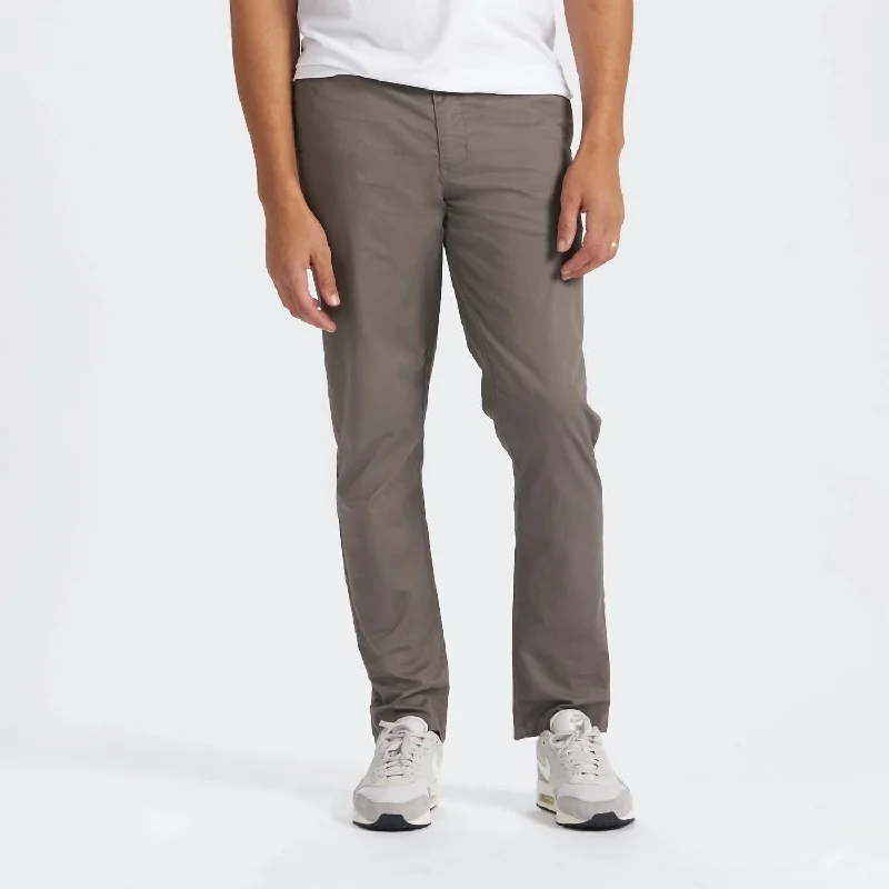 Casual twill pants for easygoing daily outfits -Pants for students-Collins Chino Pants In Cocoa