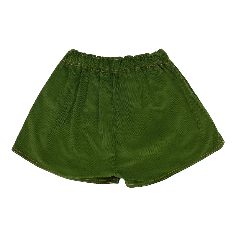 Classic khaki pants for timeless wardrobe staples -Pants for outdoor activities-EMERALD GREEN STUBBIES PANTS