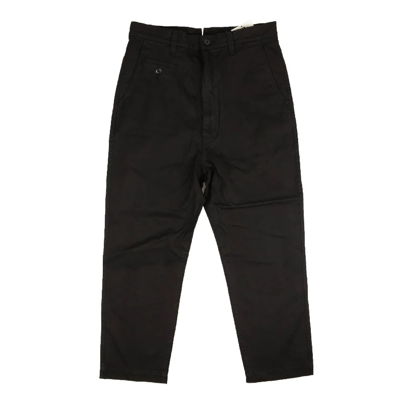 Lightweight travel pants with wrinkle-free fabric -Pants with wool fabric-X Comme Des Garcons Black Pants