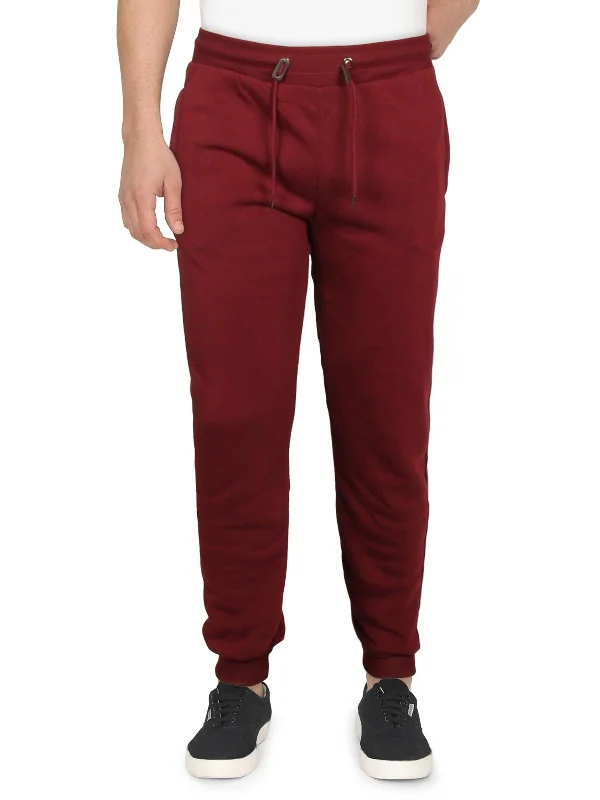 Athletic track pants for running training days -Pants with low rise-Mens Comfy Comfortable Jogger Pants