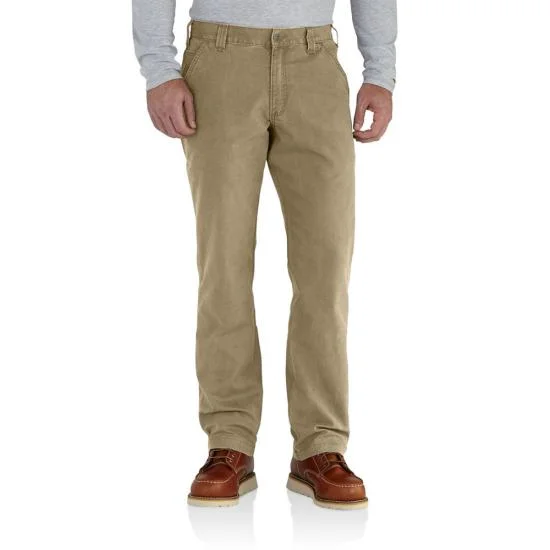 Elegant palazzo pants for formal party outfits -Pants for weddings-Carhartt Rugged Flex Rigby Dungaree Relaxed Fit Pants