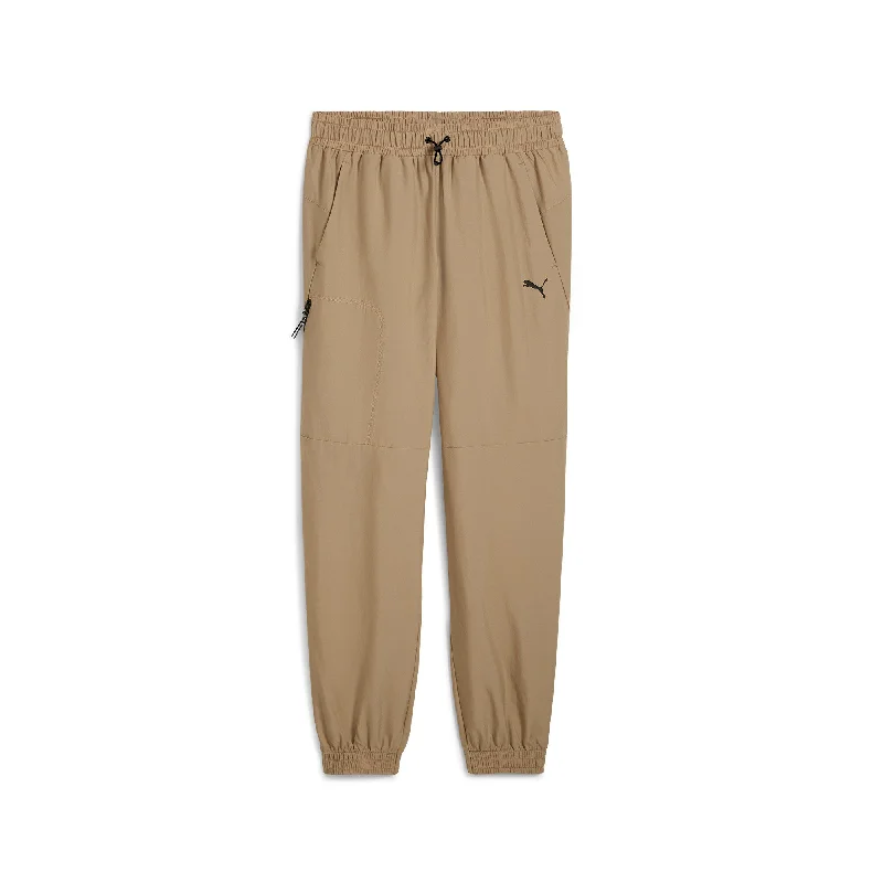 Formal suit pants for wedding guest elegance -Pants with elastic waist-PUMA Men's OPEN ROAD Cargo Woven Pants Men