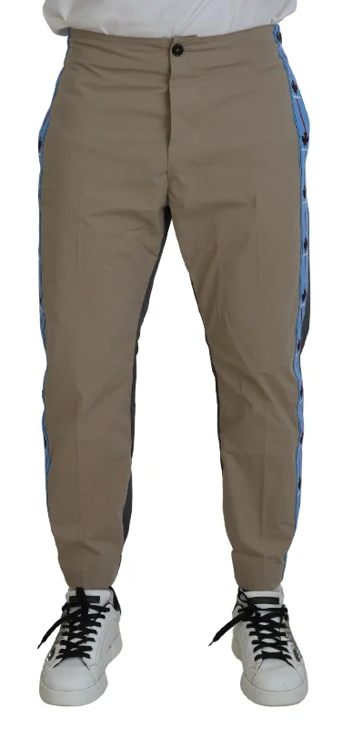 Moisture-wicking pants for intense gym workouts -Pants for school uniforms-Dsqua² Cotton   Two Tone Men Casual Men's Pants