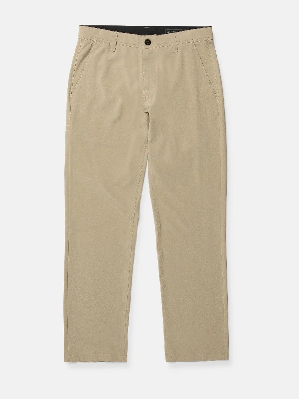 Breathable chino pants for warm climate comfort -Pants for streetwear-Ironwood Tech Chino Pants - Khaki