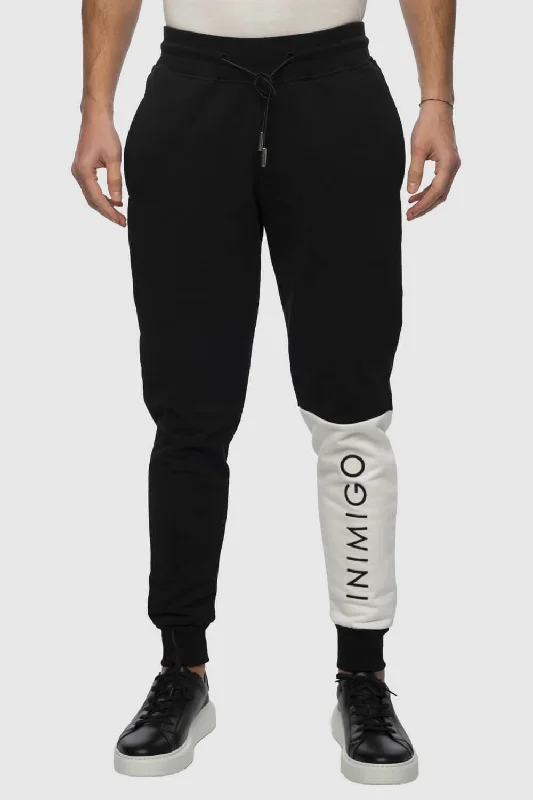 High-performance ski pants for snowy mountain slopes -Pants for maternity-Inimigo Block Sweatpants