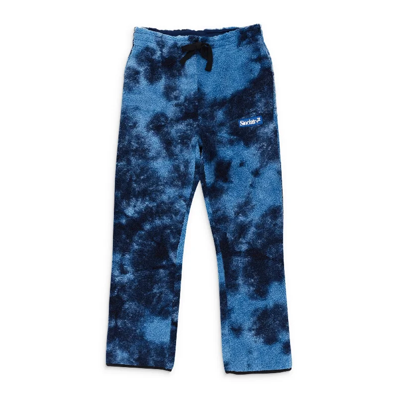 Lightweight travel pants for long flight comfort -Pants for yoga-SINCLAIR SINCOZY TIE-DYE BLUE MEN'S CASUAL PANTS