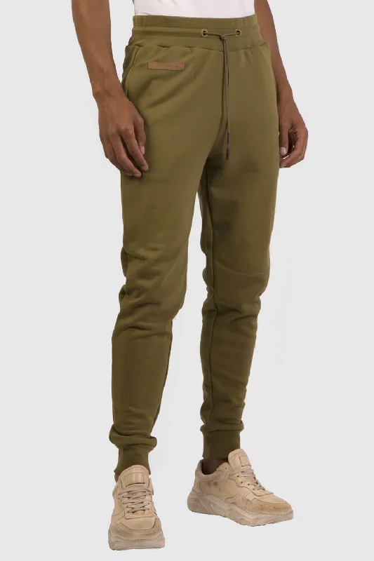 Lightweight jogger pants for summer evening strolls -Pants for DJs-Inimigo Patch Sweatpants