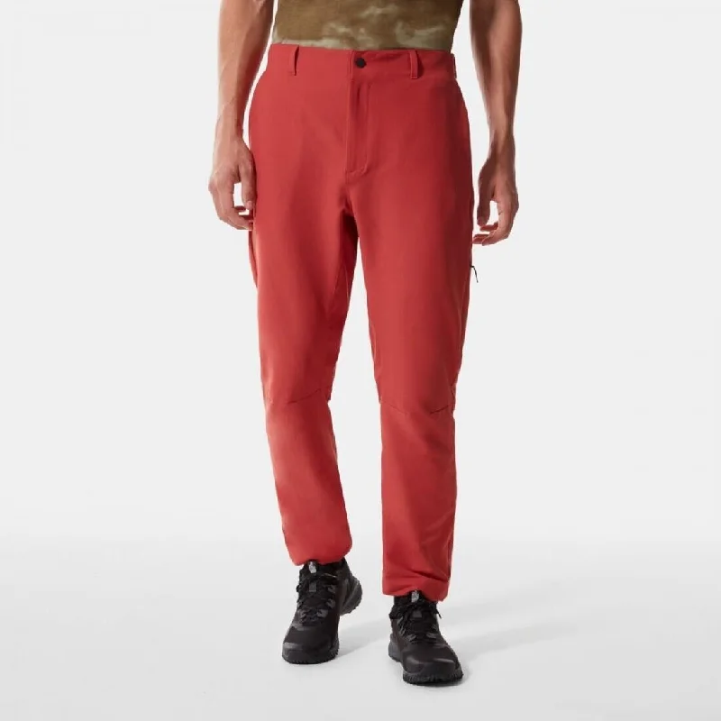 Flowy wide pants for artistic bohemian vibes -Pants with side stripes-The North Face NF0A5J7ZUBR Men's Spice Red Project Pants Size 36/REG NCL519