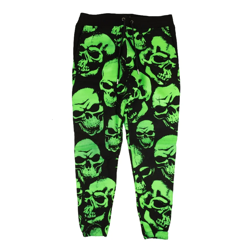 Classic khaki pants for timeless wardrobe staples -Pants for outdoor activities-95-PSY-1003/M PSY_SKULL_SWEATPANTS PSYCHWORLD Skull Sweatpants