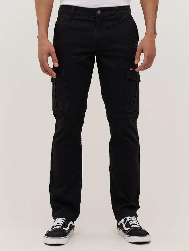 Durable canvas pants for heavy-duty work use -Pants with wide legs-Brock Slim Fit Cargo Pants