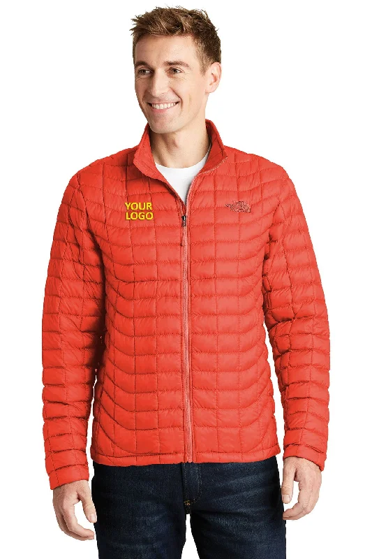 Birthday Jackets for Celebration -Jackets with cotton material-The North Face ThermoBall Trekker Jacket Fire Brick Red