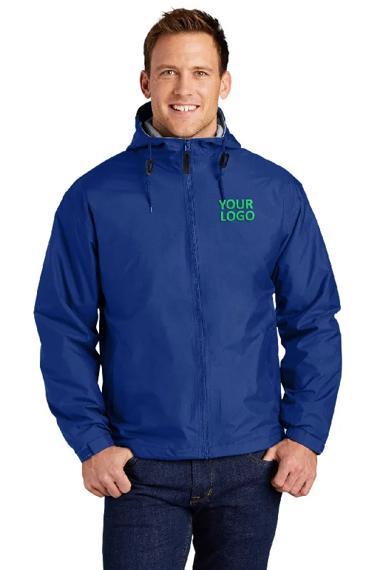 Yellow Jackets for Bright -Jackets for layering outfits-Port Authority Customized Team Jackets, Royal/Light Oxford