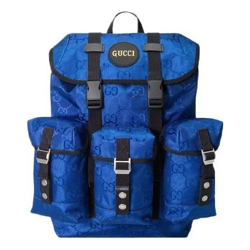 Lightweight foldable backpack for emergency backup use -Gucci Off The Grid Backpack 'Blue' 626160-H9HFN-4267