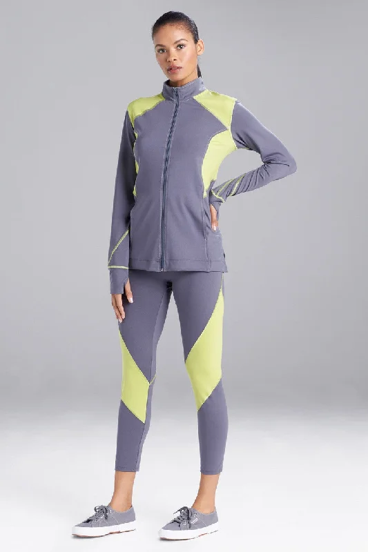 Gym Jackets for Workout -Jackets with belt-N-Power Colorblock Jacket