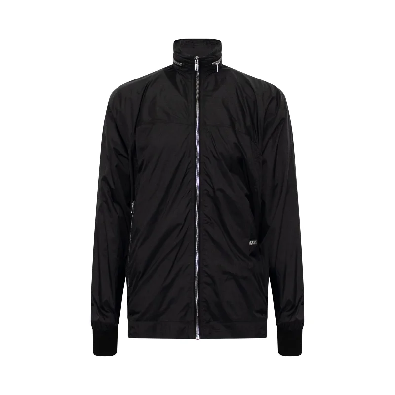 Fashion-forward backpack for bold street style -DRKSHDW Mountain Windbreaker in Black