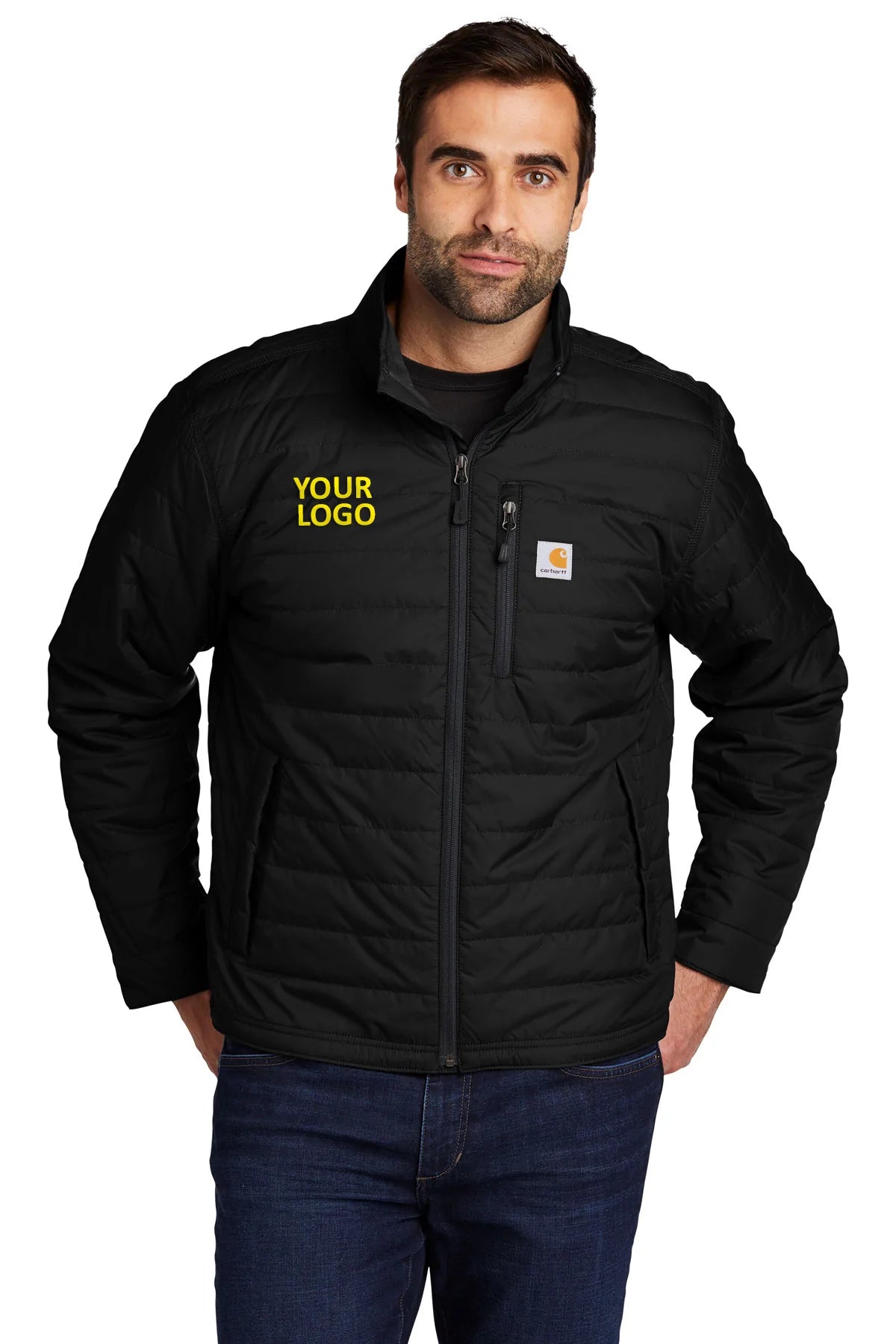 Military Jackets for Tough Look -Jackets for tall men-Carhartt Gilliam Branded Jackets, Black