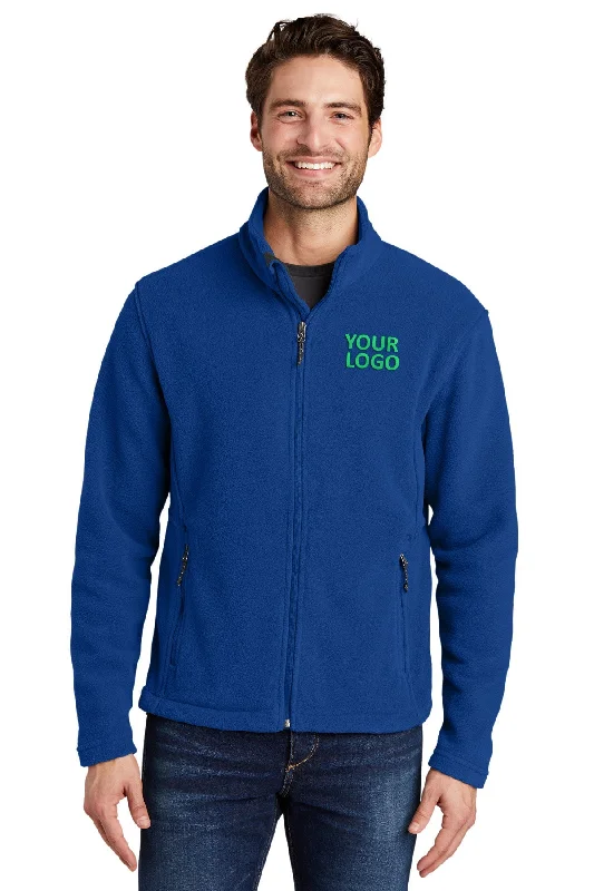 Checkered Jackets for Trendy -Jackets for sports-Port Authority Value Fleece Customized Jackets, True Royal