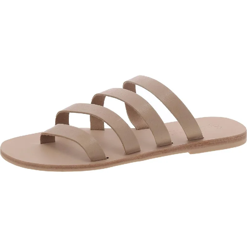 Trendy sandals for women with braided straps and comfortable footbed for casual style-Sandals with memory foam-Splendid Womens Salome Flats Casual Strappy Sandals