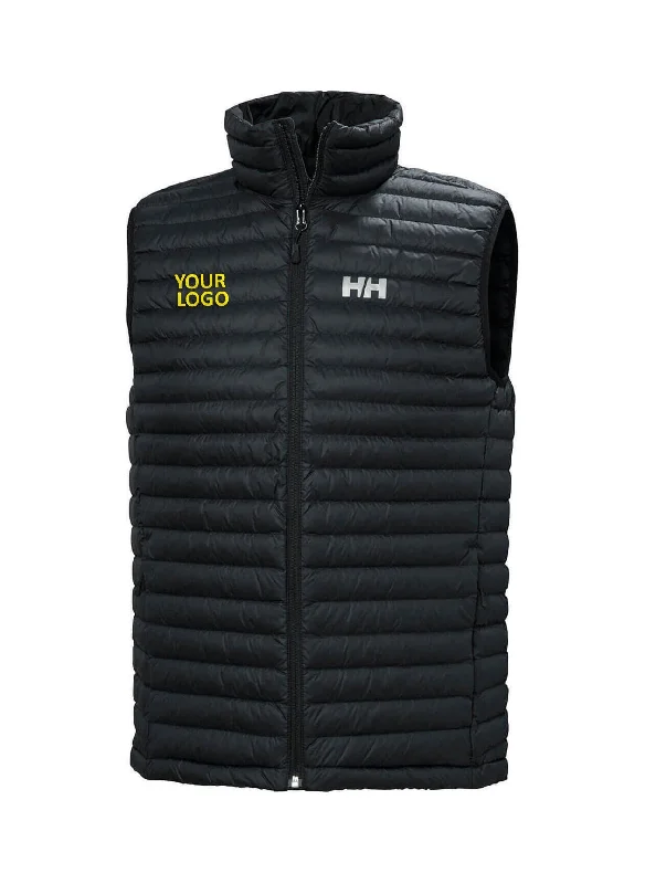 Eco-friendly backpack made from recycled materials -Helly Hansen Sirdal Insulator Vests, Black