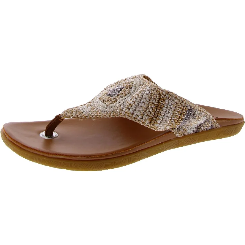 Comfortable sandals for men with velcro straps and soft material construction-Sandals for girls-The Sak Womens Slip On Open Toe Thong Sandals