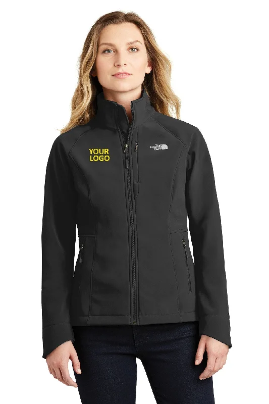 Leather Jackets for Stylish Look -Jackets for men-North Face Ladies Apex Barrier Soft Shell Jacket TNF Black