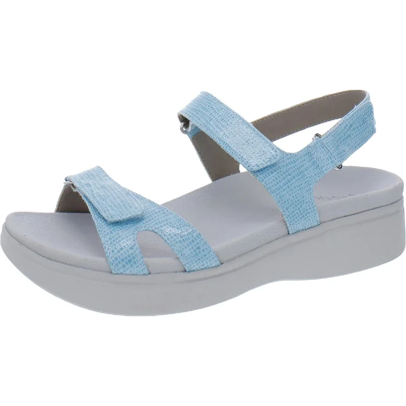 Trendy sandals for women with buckle closure and vibrant color options-Sandals with platform soles-Vionic Womens Nuala Embossed Wedge Sandals