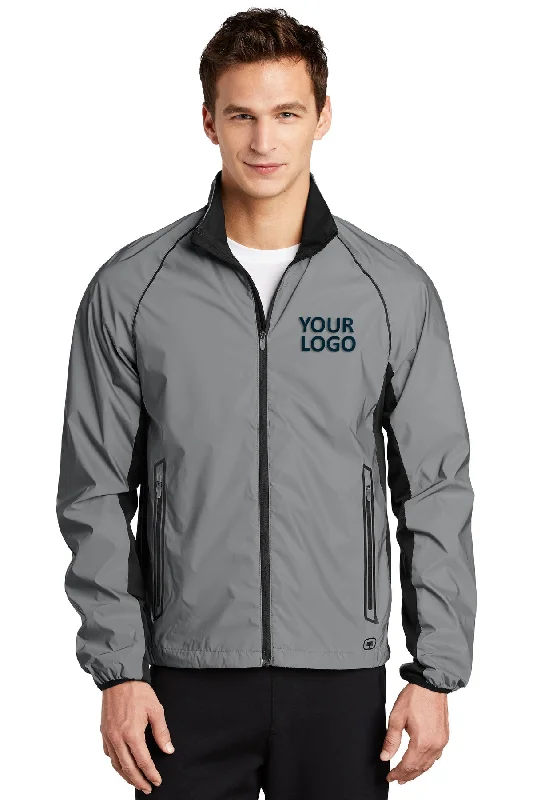 Travel Jackets for On-the-go -Jackets with multiple pockets-OGIO ENDURANCE Custom Flash Jackets, Reflective/ Blacktop