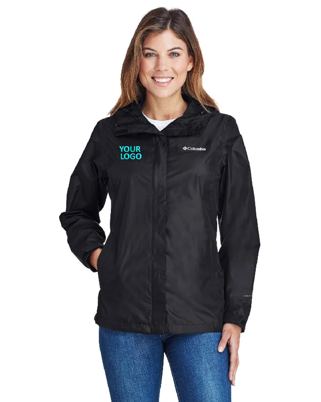 Hunting Jackets for Field Use -Jackets with lightweight fabric-Columbia Ladies Arcadia Ii Jacket, Black