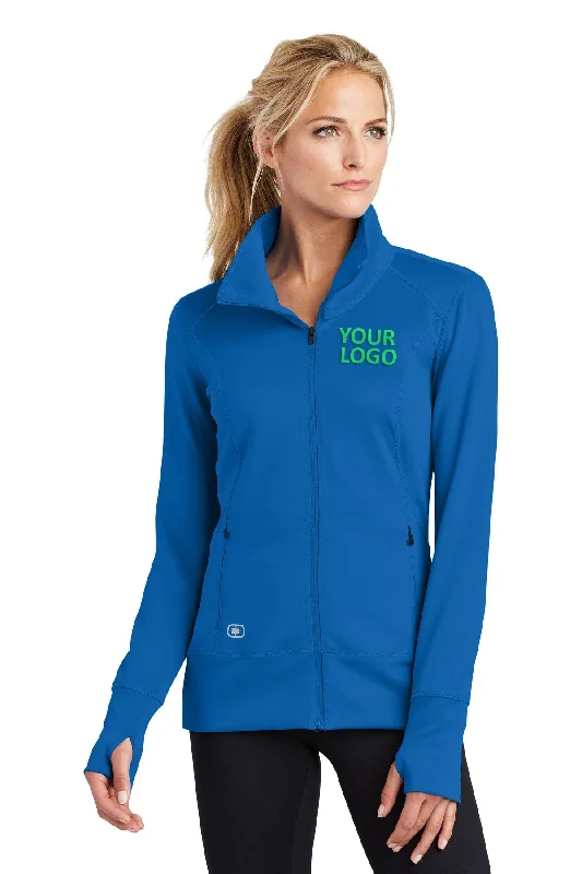 Birthday Jackets for Celebration -Jackets with cotton material-OGIO ENDURANCE Ladies Fulcrum Custom Jackets, Electric Blue