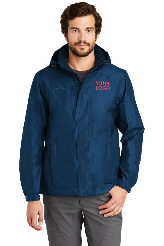 Bomber Jackets for Trendy Style -Jackets for kids-Eddie Bauer Customized Rain Jackets, Deep Sea Blue