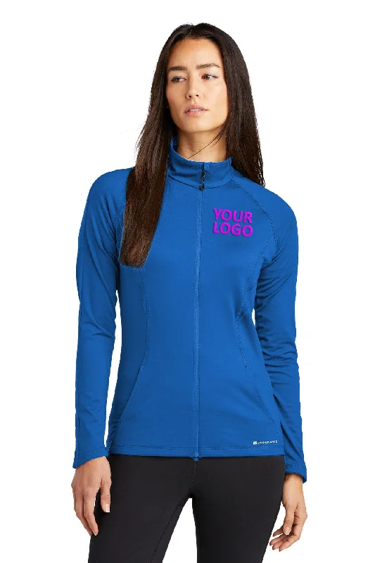 College Jackets for Campus -Jackets with bomber style-OGIO ENDURANCE Ladies Customized Radius Jackets, Electric Blue